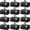 Black, variant on Homaryx 12 Pack Extra Heavy Duty Large Moving Bags with Strong Zipper & Comfortable Handles, Sturdy & Durable Clothes Storage Bags Totes Bins, Packing Moving Boxes for College Supplies, Gray