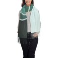 thumbnail image 2 of Women's Fashion Tassel Scarf, Mountains Wall Print Boho Art Long Shawl, Lightweight and Warm, 2 of 9