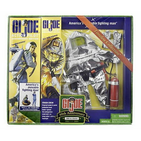 GI Joe Timeless Collection Anniversary Edition: Action Pilot With Crash Crew Set