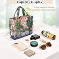 thumbnail image 5 of FORMRS Womens Corduroy Tote Bag Crossbody Shoulder Handbag with Pocket, Floral Vase, 5 of 7