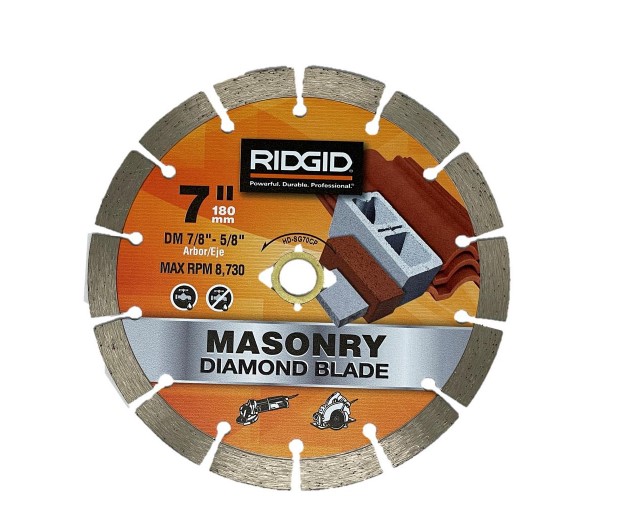 Werkzeuge RIDGID Diamond Blade 7 In Segmented Style Rim Cutting