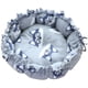 thumbnail image 2 of Fiudx Cama Redonda para Mascotas, Tela Polar Suave, Diseño de Cuerda Ajustable, Cómodo Lugar de Descanso para Gatos y Perros, Uso Durante Todo El Año, Fácil de Limpiar, 45 Cm de Diámetro, Ligera, Lav, 2 of 3