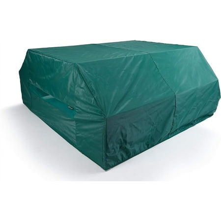 

Picnic Table Cover - Classic - Light Weight Material Weather Resistant Elastic Hem Patio Table Covers-Green