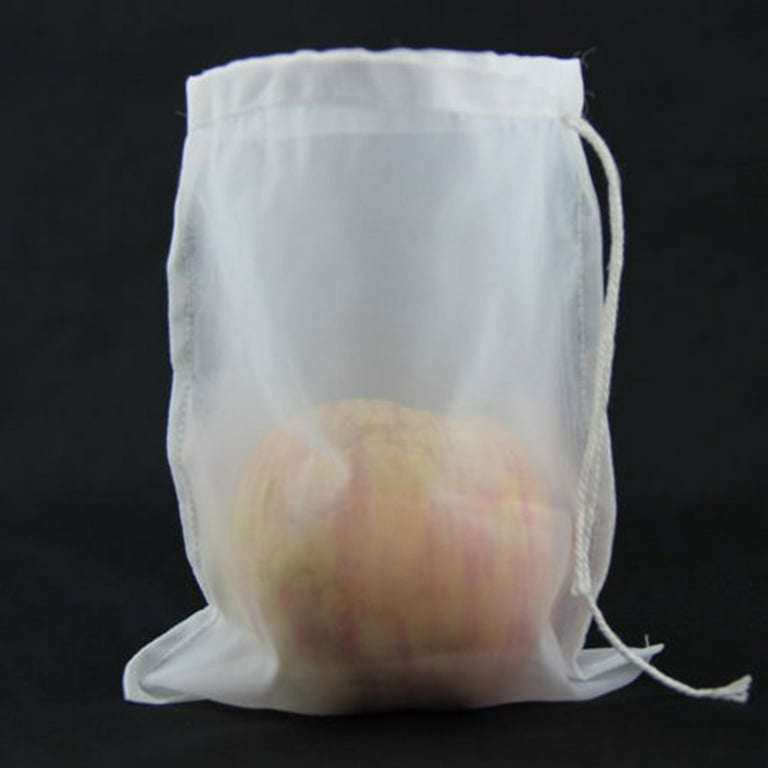 12x18 Drawstring Straining Brew in A Bag 200 Micron Nylon Jelly Strainer Wine Beer Brew Filter Bag