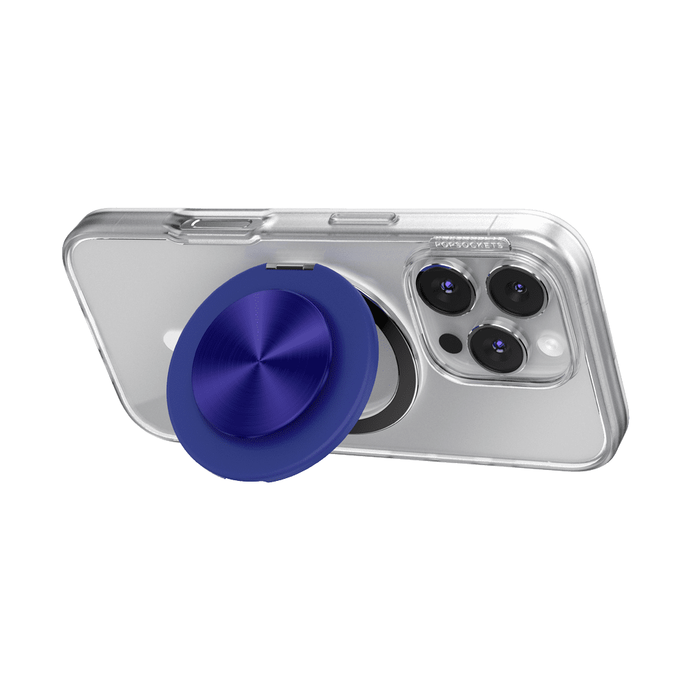 PopSockets MagSafe Kick-Out Phone Grip with Adjustable Stand - Navy Blue