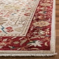 thumbnail image 2 of SAFAVIEH Kashan Vaska Traditional Area Rug, Ivory/Red, 5'1" x 7'5", 2 of 5