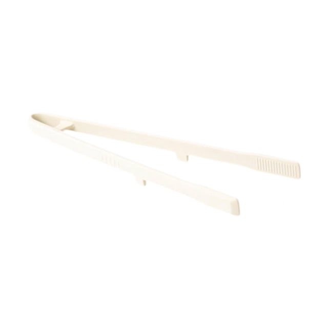 Utensilio de cocina de silicona práctico y versátil, fácil de limpiar, para ensaladas blanco