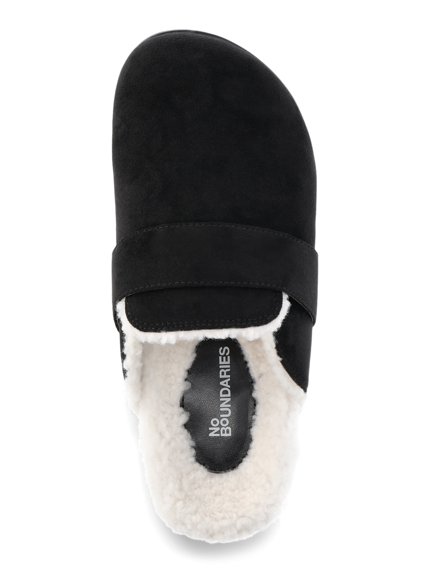 No Boundaries Women's Cozy Lined Clogs