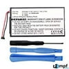 2200mAh SP65M, SP654580, PA-VT65 Battery for Sony Playstation PS Vita PSV PCH-1001, PCH-1101 with Installation Tools