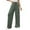Army Green65, variant on Women's Casual Pants Lightweight Drawstring Loungewear Comfortable Elastic Waist Soft Versatile Everyday Trousers Women Solid Color Joggers Daily Slacks Boho