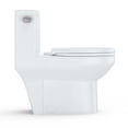 thumbnail image 2 of 1 Set Of Ceramic + Pp One-Piece Toilet + Pp Cover, 2 of 8