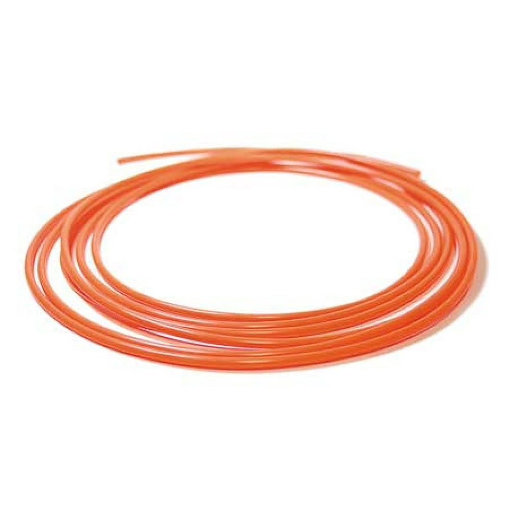 ACORN 2152010199 Orange PE Tubing, 1/8" O.D. x 10 Ft.