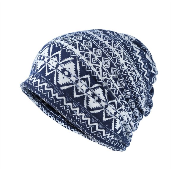 Fashionable Women Lace Headscarf Slouch Turban Hat Soft Polyester Beanies Hat