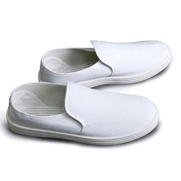 Juosiy Mens Slip On Flat Canvas Sneakers Lightweight Non Slip Wide Toe Driving Walking Shoes