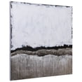 thumbnail image 2 of Empire Art Direct White Atmosphere Textured Metallic Hand Painted Wall Art, 48" x 48" x 2", Ready to Hang, 2 of 9