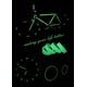 thumbnail image 3 of 3m x 5cm Cinta que brilla en la oscuridad, Cinta autoadhesiva verde luminosa, Cinta que brilla en la oscuridad: Cinta autoadhesiva que brilla en la oscuridad, Removible, Impermeable, Fotoluminiscente Ormromra LHH-0641, 3 of 5