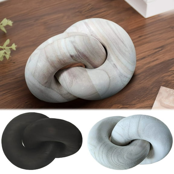 Desk Accessories Clearance! Coffee Table Decor Boho Shelf Decor Home Modern Farmhouse House Decorations for Living Room Wood Knot Decor Natural Chain Decor A Wooden Ornament