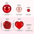 2024 New Upgrade 6051Pcs Valentine's Day Vase Filler Wedding Decor