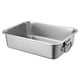 thumbnail image 4 of Bandeja de arena portátil de acero inoxidable para gatos, camiseta con caja abierta, resistente a los arañazos, resistente, multiusos, inodoro para 4cmx3cmx1cm, 4 of 9