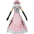thumbnail image 2 of Women's Anime Ciel Phantomhive Pink Dress Elegance Lolita Dress Set Outfits, 2 of 7