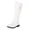 White, variant on Ketyyh-chn99 Women Boots Knee High Boots Winter Snow Boots Zipper Closure Boots Pink,40