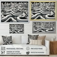 thumbnail image 4 of Designart "Rhythms of Urban Skateboarding" Cityscapes Floater Framed Wall Art Print, 4 of 7