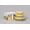 Yellow, variant on Genicook HI-TOP Lids With Pro Grade Removable Lockdown Levers (Rectangular 3 container set)