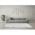 thumbnail image 3 of Ahgly Company Indoor Square Solid Gray Modern Area Rugs, 8' Square, 3 of 4