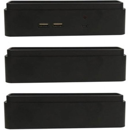 UPC: 0061754022700 | Data Accessories DTA02270 Riser Blocks Kit with USB  Black – Pack of 3