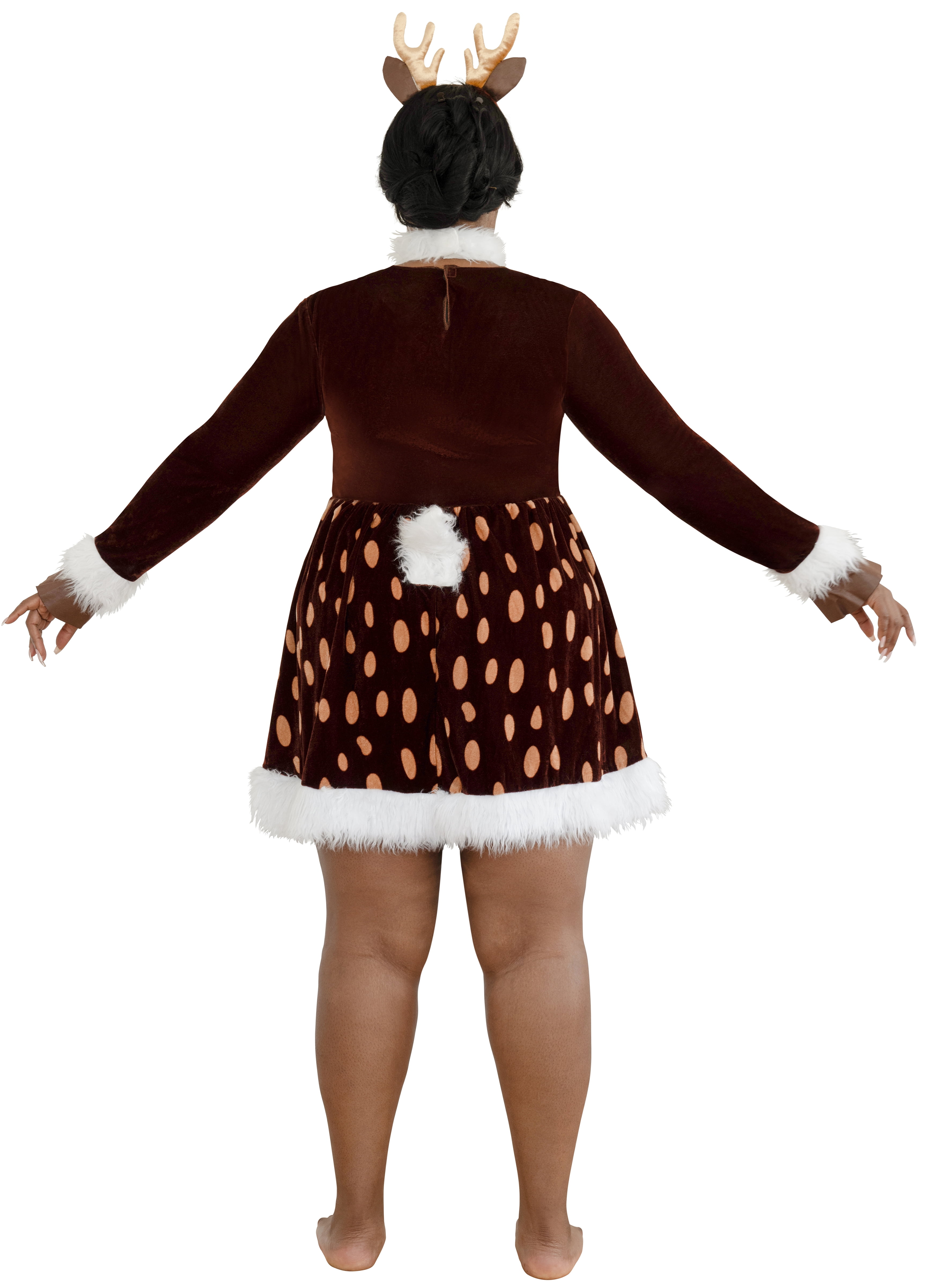 Deer Me! Halloween Costume for Adults, Women's Size XL (16/18), by Way to Celebrate