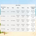 thumbnail image 4 of Swimsuit Shorts Set for Women Sun Protection Short Sleeve Rashguard 2 Pc Swimwear, 4 of 4