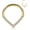 Gold, variant on G23 Titanium Septum Rings Teardrop Titanium Cartilage Earring Hoop Titanium Daith Piercing Rings 16G Small Septum Jewelry Hoops Clear CZ Helix Piercing Jewelry