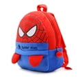 thumbnail image 2 of Cartoon Spider Man Children's Plush Schoolbag Kindergarten Backpack, 2 of 3