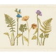 thumbnail image 3 of Authentic Hotel and Spa  Cream Turkish Cotton Wildflowers Embroidered Hand Towel, 3 of 3