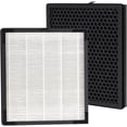 thumbnail image 1 of WuYan 2 pcs HEPA Filter Replacement Filters for MORENTO HY4866 Air Purifier, H13 Ture HEPA Air Filter for Dust,for Bedroom and Office., 1 of 6