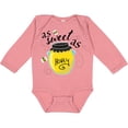 thumbnail image 3 of Inktastic As Sweet As Honey Boys or Girls Long Sleeve Baby Bodysuit, 3 of 5