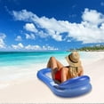 thumbnail image 3 of Matelas Flottant pour Piscine avec Appui-Tête, Radeau de Lac Portable, Hamac Aquatique, 3 of 5