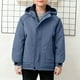 thumbnail image 1 of Parkas de manga larga, chaqueta con capucha y bolsillos para niños de tallas medianas y grandes, chaqueta tipo cárdigan., 1 of 7
