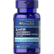 Puritan's Pride 5-HTP 100 mg (Griffonia Simplicifolia) 60 Capsules
