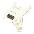 thumbnail image 2 of Electric Guitar Pickguard White Loaded Guitar Pickguard Scratch Plate for Practice Performance SSH20, 2 of 8