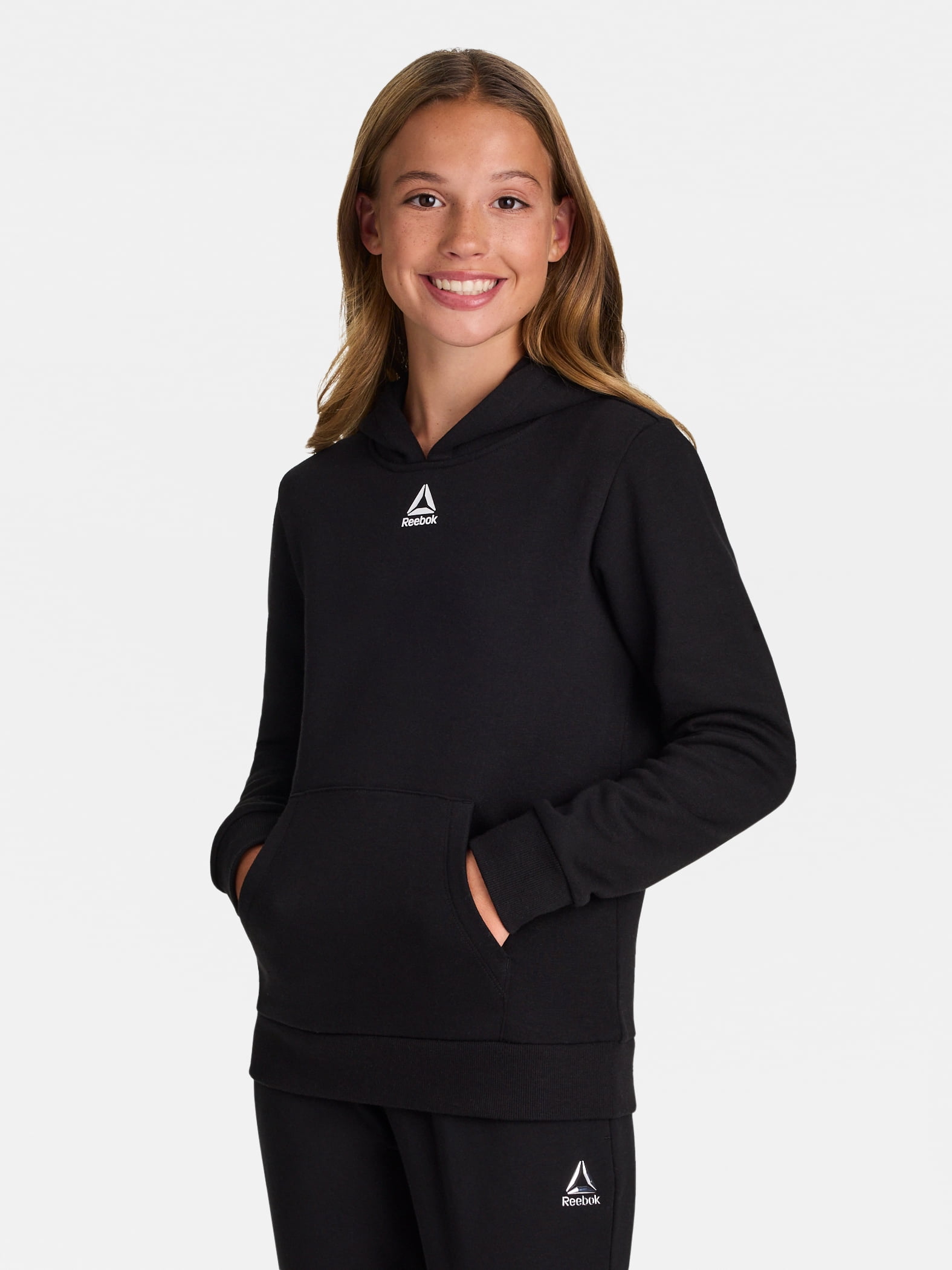 Reebok Girl's Sport Core Hoodie, Sizes 4-18