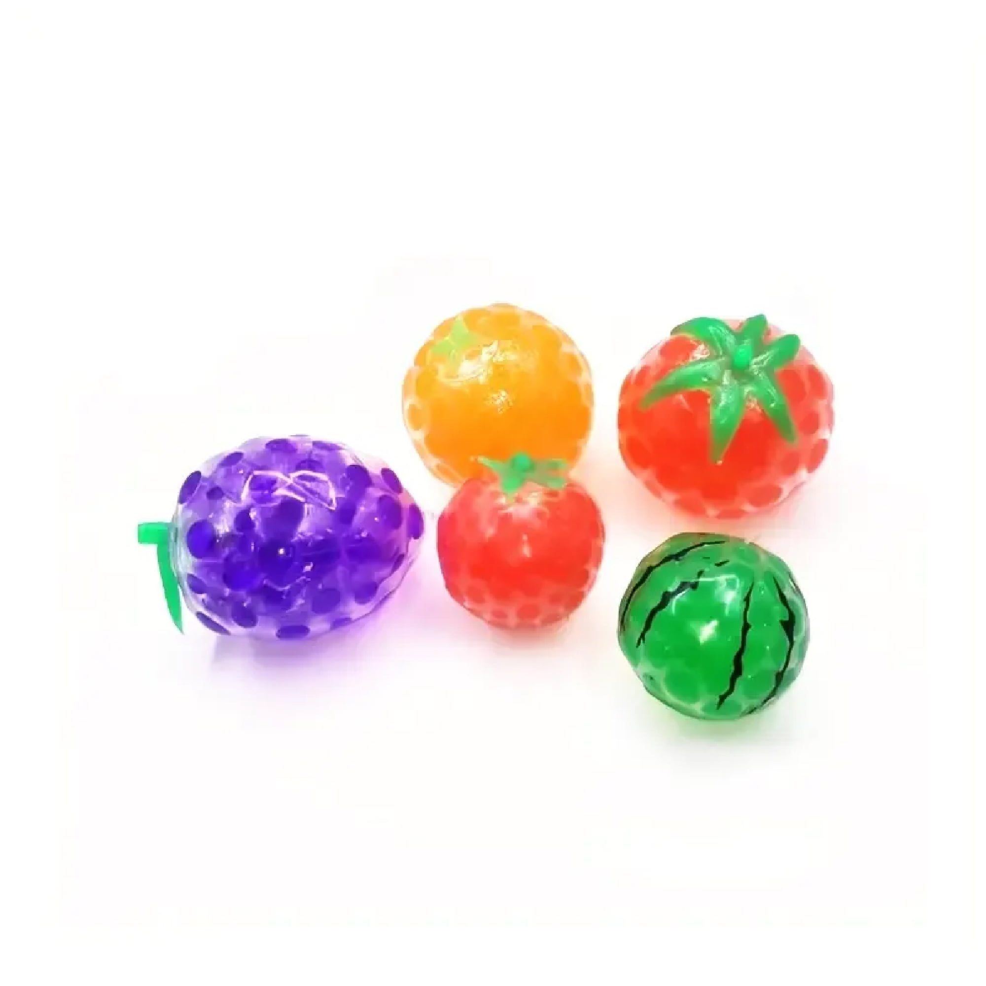 SEDLAV Fruit Squishy Balls Water Bead Filled Stress Relief Toys 5