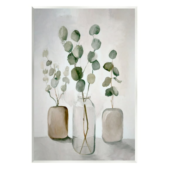 Stupell Industries Eucalyptus Still Life Botanical & Floral Painting Unframed Art Print Wall Art, 10 x 15