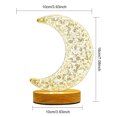 thumbnail image 4 of Ramadan LED Crystal Night Light USB Plug-in Stepless Adorno de atenuación (luna), 4 of 8