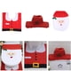 thumbnail image 3 of Juego de funda y alfombra para asiento de inodoro de Papá Noel, divertidas decoraciones navideñas para baño, 3 of 5