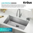 thumbnail image 4 of Kraus KGR-500SFBB Kraus Cleanmate Glass Rinser For Kitchen Sink - Spot Free Brushed Brass, 4 of 7