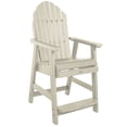 thumbnail image 3 of Highwood's 36" Round 3-pc Hamilton Dining Set - Counter Height, Outdoor, Eco-friendly, Synthetic Wood, 3 of 10