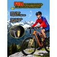 thumbnail image 3 of ESKUTE M200F Electric Bike for Adults, 27.5" Full Suspension Mountain E-Bike, 750W Motor 20 MPH, 48V 20.8Ah Up to 60 Miles Range, Step-Over Electric Bicycle Orange, UL2849, 3 of 5