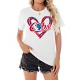 thumbnail image 1 of Camiseta de Béisbol Talovee para Mujer Día de Juego Blanca Talla M, 1 of 4