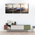 thumbnail image 3 of Hieng Black Supercar at Sunset Canvas Prints Hypercar Wall Art Paintings Sports Car Posters Stretched Pictures for Living Room Modern Home Decor Wall Art Decorations（Only canvas）, 3 of 6